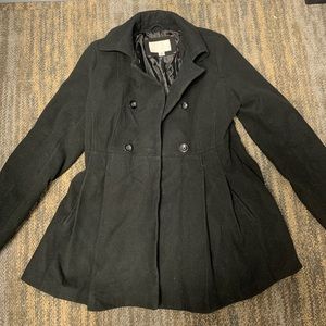 Xhilaration Pleated Peacoat
